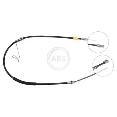 Cable de accionamiento, freno de estacionamiento A.B.S. K17898 Liquidación